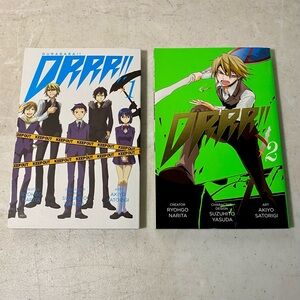 Durarara!! DRRR!! Book Set Volumes 1 & 2 Ryohgo Narita - Suzuhito Yasuda - Akiyo